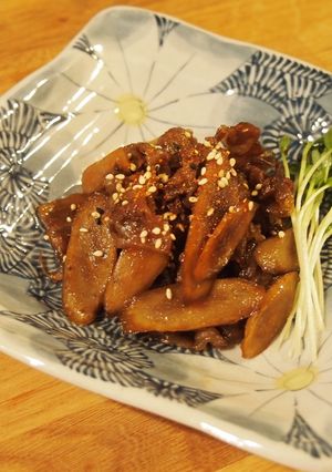 牛肉と牛蒡の時雨煮-レシピのメイン写真