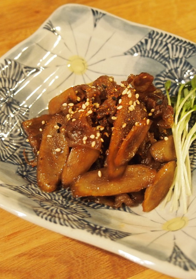 牛肉と牛蒡の時雨煮-レシピのメイン写真
