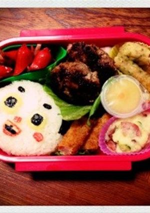 キャラ弁★ちっちゃいおっさん-レシピのメイン写真