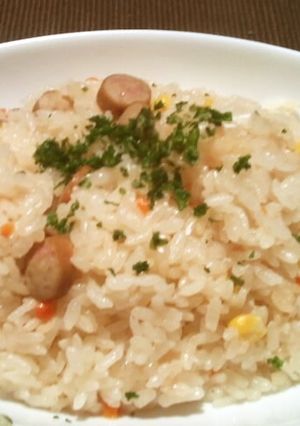☆あっという間！超簡単炊飯器ピラフ☆-レシピのメイン写真