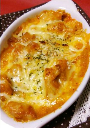 ﾛﾌﾞｽﾀｰｽｰﾌﾟでﾊﾟﾝｸﾞﾗﾀﾝ-レシピのメイン写真