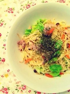 【コクと刺激♡】柚子胡椒の塩焼きそば-レシピのメイン写真