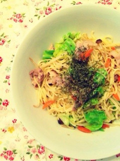 【コクと刺激♡】柚子胡椒の塩焼きそば-レシピのメイン写真