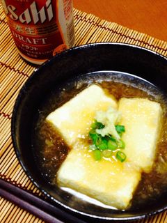 揚げ出し豆腐のみぞれあんかけ-レシピのメイン写真
