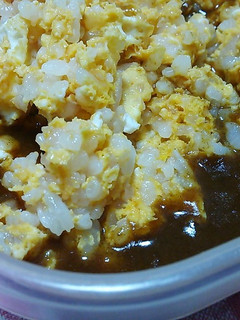 一人ご飯☆ビーフシチューオムライス風-レシピのメイン写真