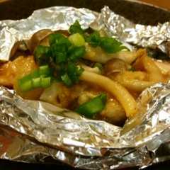 รูปของ 鮭の味噌ホイル焼き