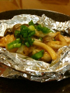 鮭の味噌ホイル焼き-レシピのメイン写真