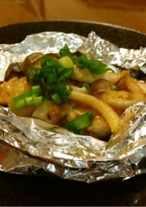 鮭の味噌ホイル焼き-レシピのメイン写真
