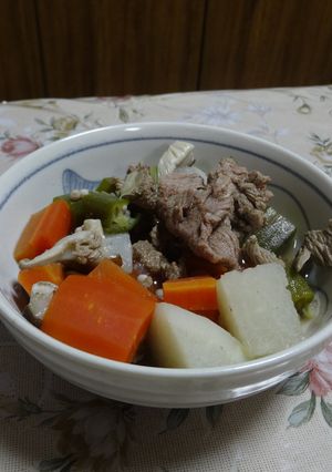 離乳食後期☆牛肉とカブの煮物-レシピのメイン写真
