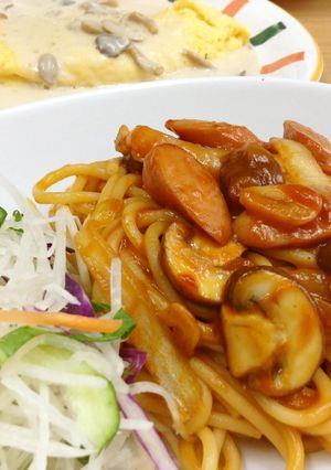 プロのレシピを集大成! 濃厚ナポリタン-レシピのメイン写真