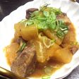 ホロホロ豚肩ロースと大根の煮物