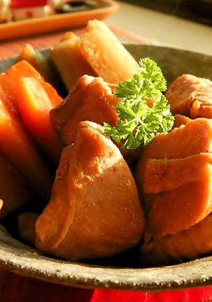 簡単！タバスコ仕立ての鶏牛蒡煮♬-レシピのメイン写真