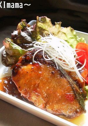 ぶりのスイチリクリームソースお弁当に-レシピのメイン写真