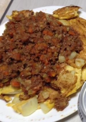 スパニッシュオムレツっぽいもの-レシピのメイン写真