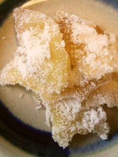 薬膳菓子・生姜砂糖漬け-レシピのメイン写真