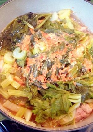 ごはんに合う！セロリ蒸し-レシピのメイン写真