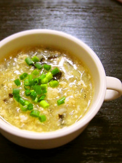 鬼おろしで☆鶏ひき肉のみぞれスープ-レシピのメイン写真