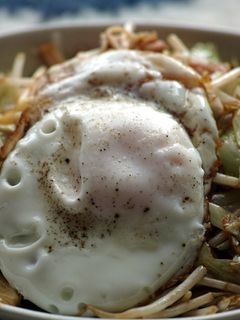 淡路島玉ねぎでまるちゃんソース焼きそば-レシピのメイン写真
