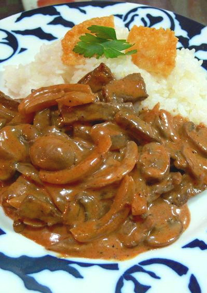 簡単ビーフストロガノフ-レシピのメイン写真