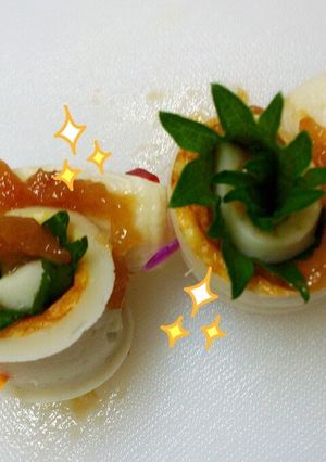 ちくわとシソと梅♪お弁当の隙間に☆-レシピのメイン写真