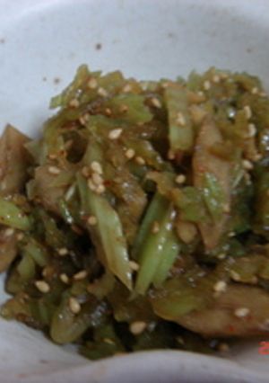 癖になる　葉ごぼうのキンピラ-レシピのメイン写真