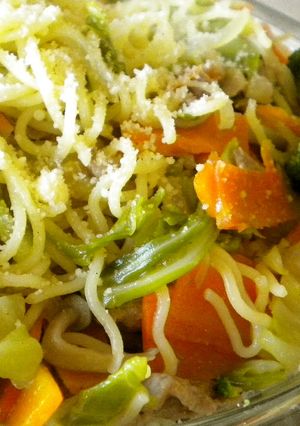 野菜たっぷり☆塩バターチーズ焼きそば-レシピのメイン写真
