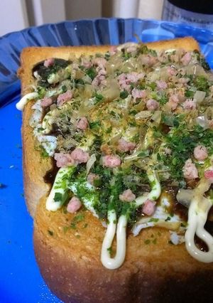正に！まんま（笑）玉せん風トースト♪-レシピのメイン写真