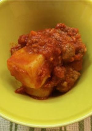 豚肩ロース＆男爵のトマト煮込み☆☆☆-レシピのメイン写真