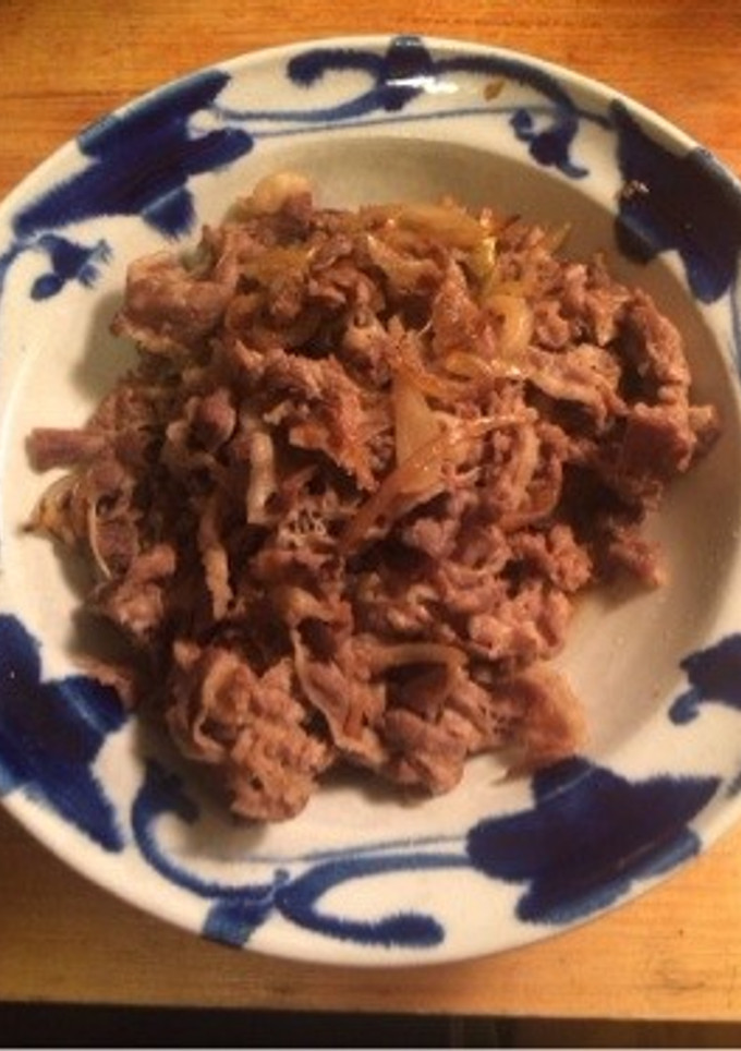 吉野家風(我流) 肉炒め-レシピのメイン写真