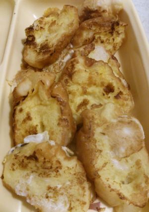 離乳食＊ロールパンでフレンチトースト-レシピのメイン写真