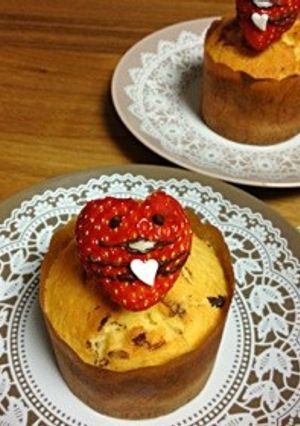 ハートなめこのチョコマフィン-レシピのメイン写真