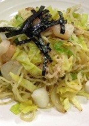 塩バター博多明太子焼きそば-レシピのメイン写真