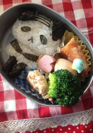 キャラ弁 簡単 おじパン♪-レシピのメイン写真