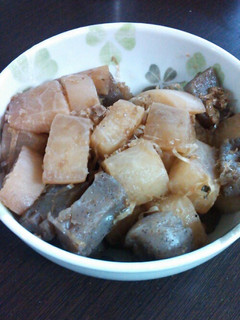 大根と蒟蒻のピリ辛炒め焼き-レシピのメイン写真