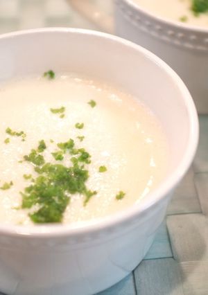 白いんげん豆の豆乳ポタージュ-レシピのメイン写真