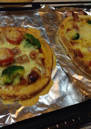 HBで作るふわふわピザ生地-レシピのメイン写真