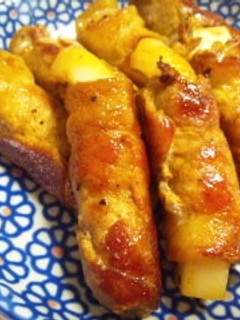 簡単!おもち肉巻き-レシピのメイン写真