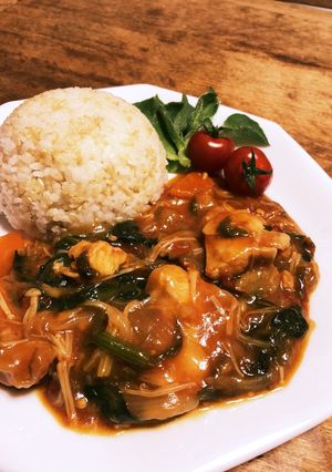 簡単♪柔らか～な鶏むね肉のトマト煮込み☆-レシピのメイン写真