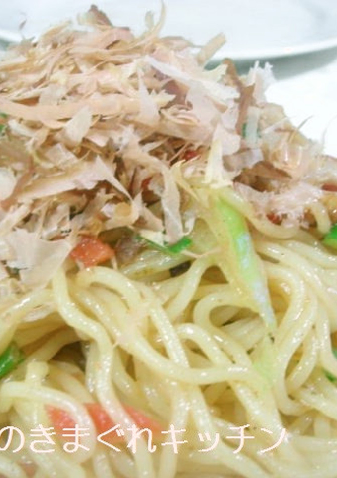 葱と紅ショウガとちくわの塩焼きそば-レシピのメイン写真