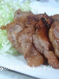 我が家の豚の生姜焼き-レシピのメイン写真