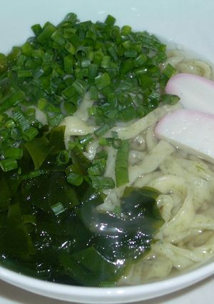 わかめうどん-レシピのメイン写真