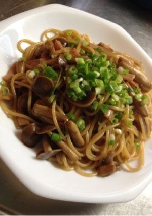 キノコとベーコンのバター醤油パスタ-レシピのメイン写真