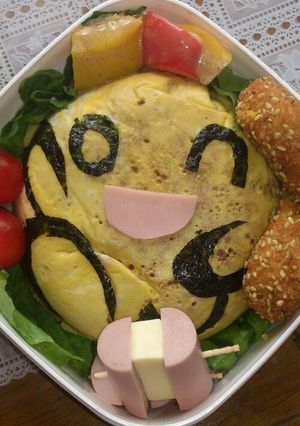 キャラ弁 onちゃん-レシピのメイン写真