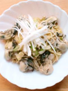 三陸産で牡蠣やきそば-レシピのメイン写真