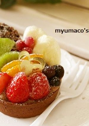 フルーツチョコタルト-レシピのメイン写真