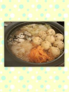 牡蠣とがんも鍋-レシピのメイン写真
