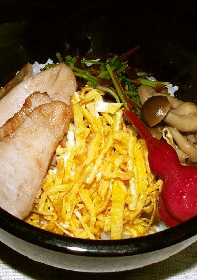 マグロの漬け丼用切り身をアレンジ-レシピのメイン写真