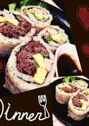 簡単美味しい！恵方巻にも！-レシピのメイン写真