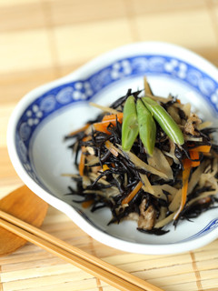 食物繊維たっぷりのごぼうとひじきの煮物-レシピのメイン写真
