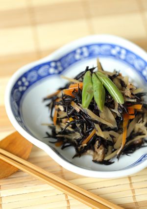 食物繊維たっぷりのごぼうとひじきの煮物-レシピのメイン写真